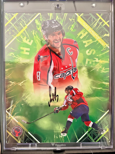 2026 Fanatics Alex Ovechkin Emanate Autograph /99 500th Goal Washington Capitals