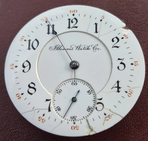 Antique 1903c Illinois Pocket Watch 16s 17j Grade 174 Movement