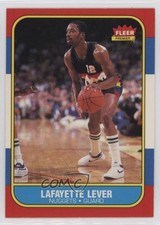 1986-87 Fleer Fat Lever Lafayette Lever #63 0u2j