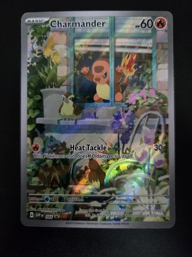 Charmander 044 Promo Pokémon TCG Obsidian Flames ETB Illustration Rare