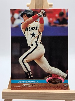 1991 Topps Stadium Club Jeff Bagwell Members Only Rookie RC NNO Astros HOF