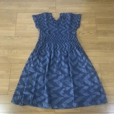 me ISSEY MIYAKE Dress Gray Length 101cm
