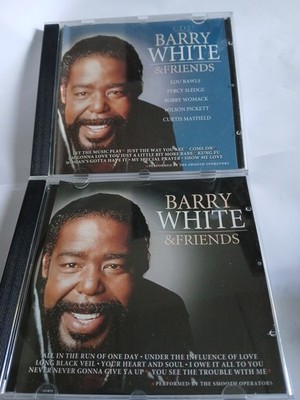 BARRY WHITE & FRIENDS 2 CD SMOOTH OPERATORS CURTIS PERCY WILSON LOU BOBBY WOMACK