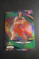 2024-25 Panini Prizm - Instant Impact Bub Carrington #17 Green Prizm (RC)