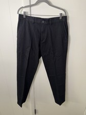 Kenneth Cole Reaction  Stretch Modern Fit Pants  Black  Men  s 34x30  NWT