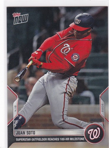 2022 Topps Now 42 Juan Soto
