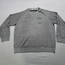 RYAN SEACREST DISTINCTION Men's Crewneck Sweater Size: XL pocket business soft
