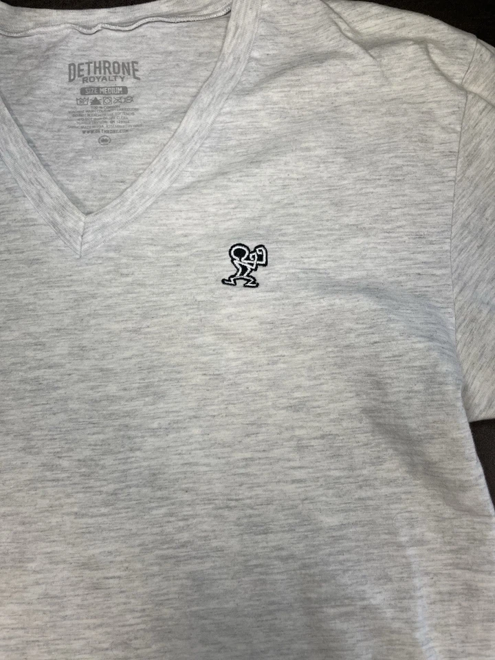 Dethrone Royalty Mens MMA UFC Short Sleeve T-Shirt M / V Neck - Image 4 of 4