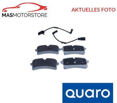 SATZ BREMSBELÄGE BREMSKLÖTZE HINTEN QUARO QP8374 A FÜR AUDI A8 D4,A7,A6 C7