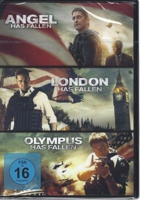 Olympus Has Fallen - Triple Film Collection - 3 DVD - Neu / OVP