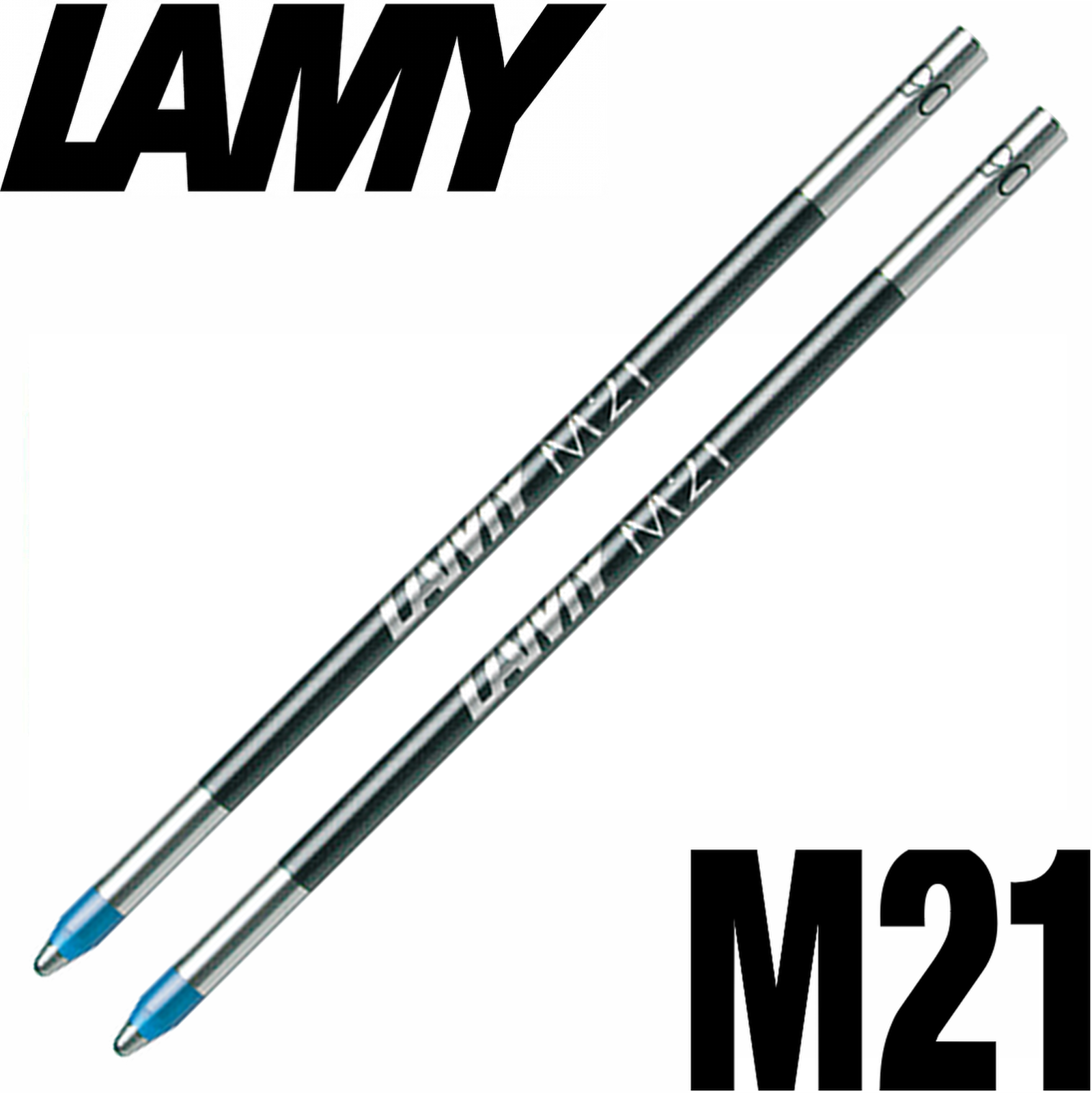 LAMY M21 Ballpoint Pen Refill - Multifunction D1 Format - Blue Ink - Pack of 2