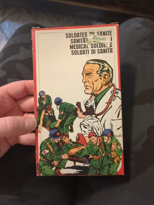 #ad 1 72 Scale Atlantic # 112 HO Medical Soldiers New In Box $32.99
