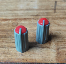 X2 Knob Potentiometer for Mixing Console, 270 Degree, Light Red, Set of 2