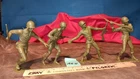 A6H Marx Vintage COPIES - no logo -  5"-6" Inch Marines G.I.s
