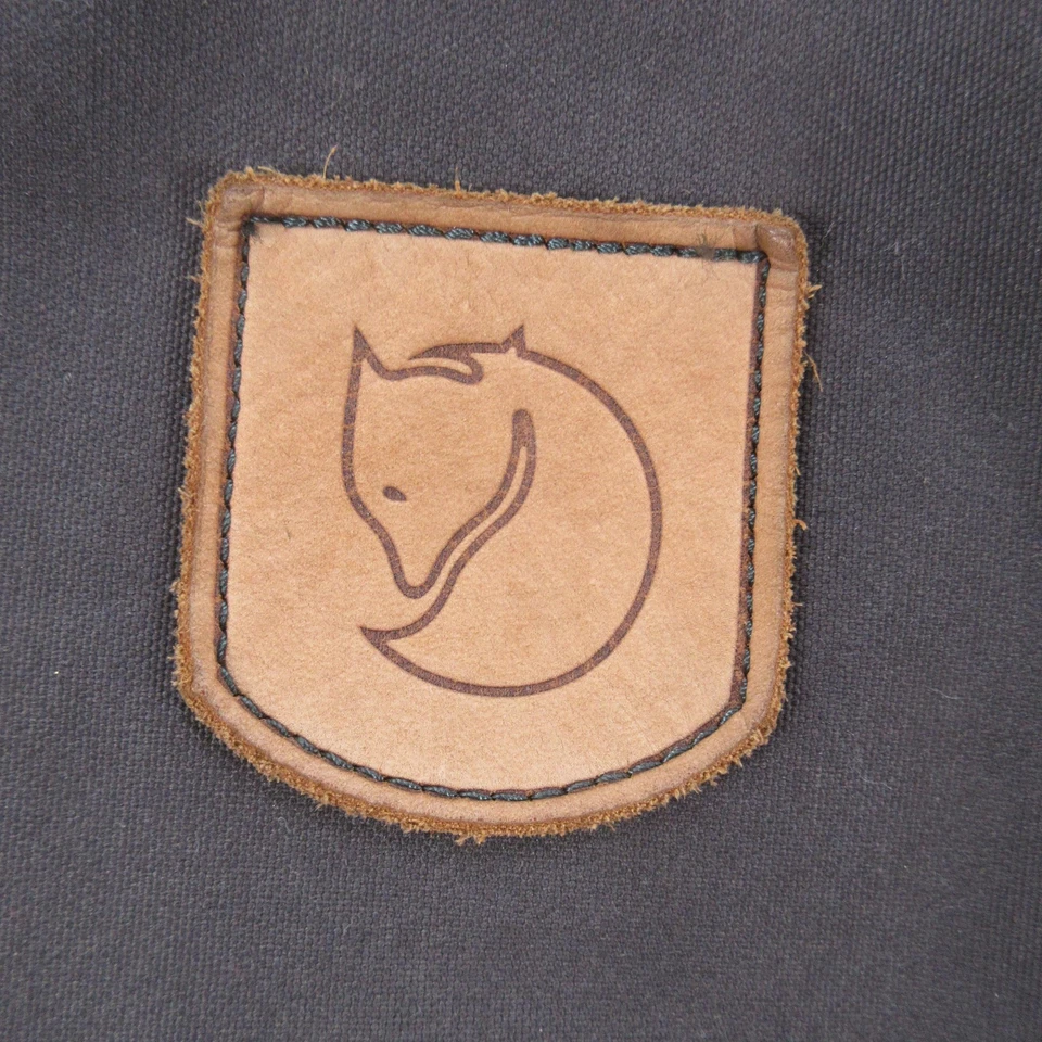 Saco plegable Fjallraven No. Mochila de día de lona marrón oscuro 1 G-1000 al aire libre Foto 2 de 4