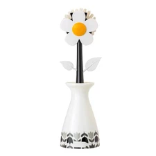 Flower Power Dish Brush With Vase Brush Holder Dish Brush With Handle For Pot Sc