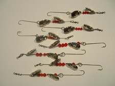Worth Tackle Hammered June Bug  #2 Blade Trolling/Drifting Fishing Spinner Rig 3