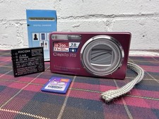 Ricoh Caplio R5 7.0MP Digital Camera Pink 7.1x Wide Angle Zoom - Read