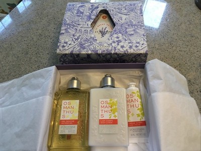L Occitane En Provence Le Grand Voyage 3 Pc Set  New In Box 