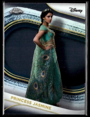2025 Topps Chrome Disney  Base #188 Princess Jasmine (Live Action) Aladdin
