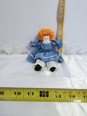Ragdoll Blue Dress, Orange Hair, Dark Eyes 