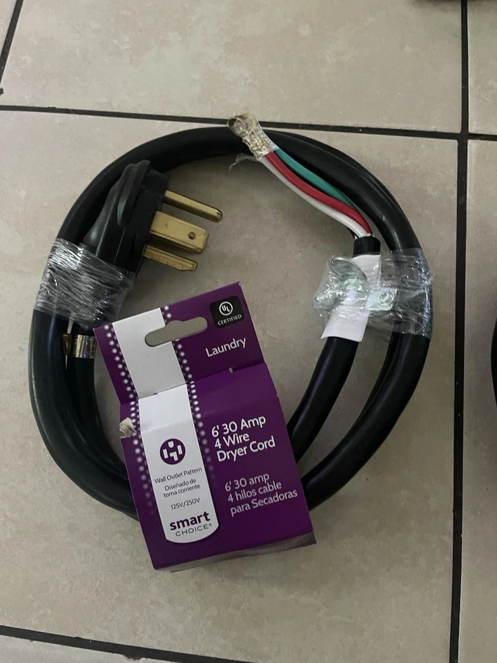 Conector de lavadora de acero inoxidable certificado para electrodoméstico (WM48SS2PK) Foto 4 de 4