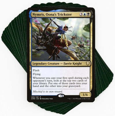 ***Custom Commander Deck*** Nymris, Oona's Trickster - Faeries - EDH Magic Fae