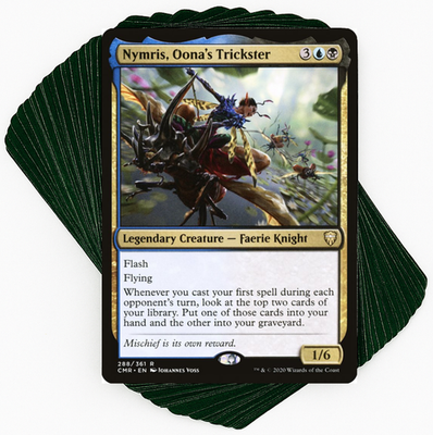 Custom Commander Deck*** Nymris, Oona's Trickster - Faeries - EDH Magic Fae | eBay Custom Commander Deck*** Nymris, Oona's Trickster - Faeries - EDH Magic Fae | eBay