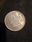 1889 Morgan Silver Dollar $1 Coin US 0.9 Fineness  Collector Coin