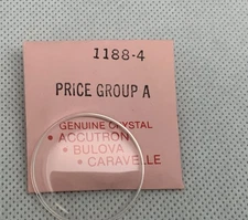 Genuine Bulova Accutron Part # 1188-4, 31.6 mm Watch Crystal