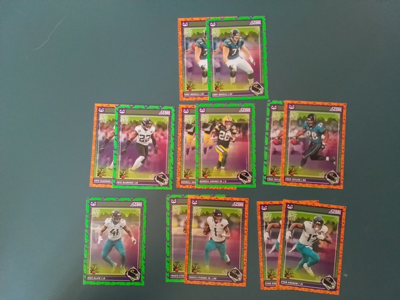2024 Panini Score-A-Treat Jacksonville Jaguars-13 Card Lot- Boselli, Taylor-HOF