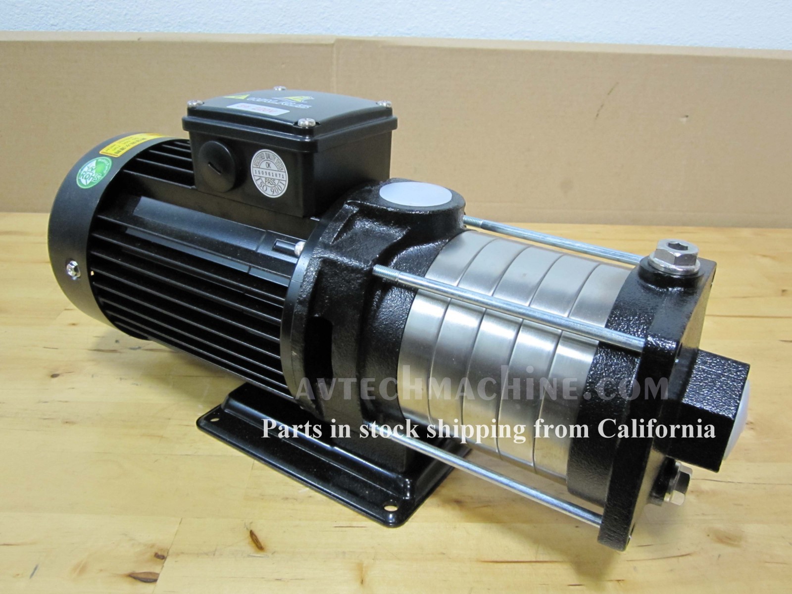 TPH2T6K Walrus Multistage Centrifugal Coolant Pump 3/4HP 110PSI 20GPM