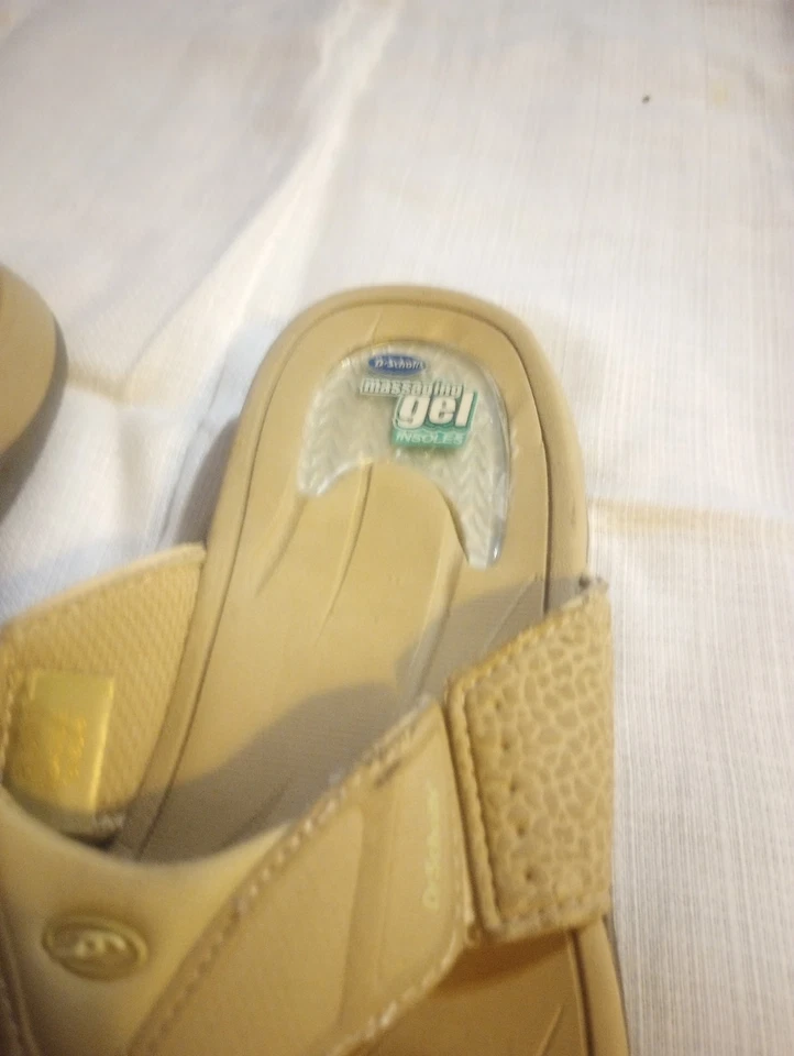 Chanclas de gel masajeador Dr Scholls junto al mar 8,5 para mujer Foto 2 de 4