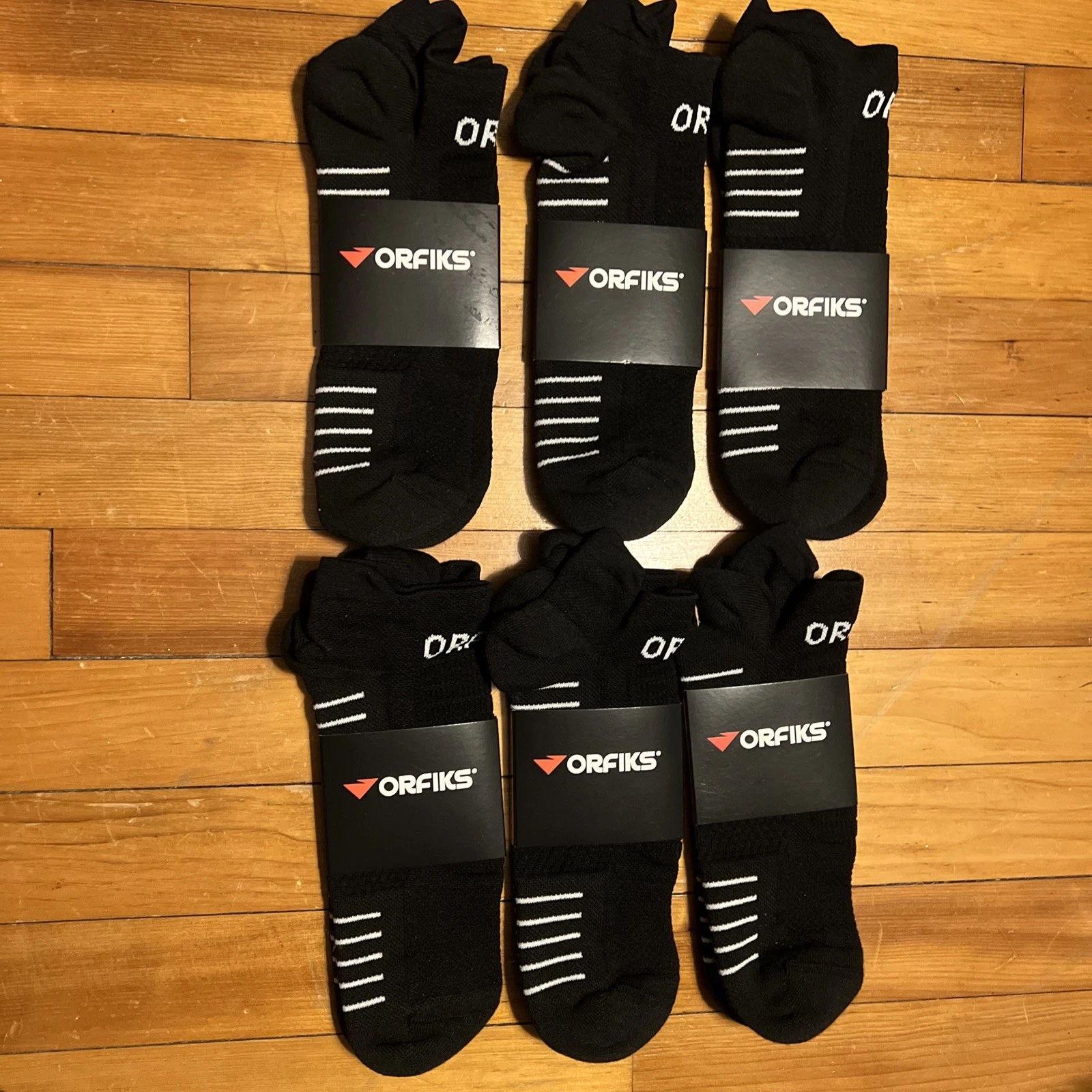 ORFiKS 6 Hybrid Pro Low Tri-Tech Compression Sock- SZ 4 Mens 10-13 Women's 13-15