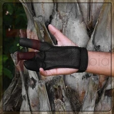 Archery Glove | Handmade Shooting Hunting Three Finger Gloves l Leather Gloves