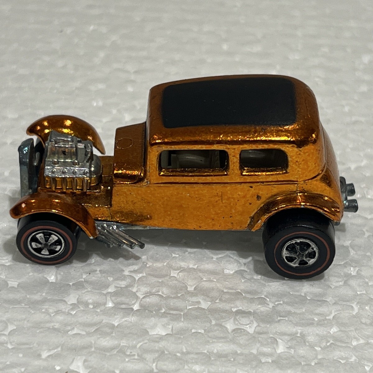ミニカー hotwheels redline 1969 classic 32 ford Vintage Hot Wheels Redline 1969 ELECTRIC Orange Classic 32