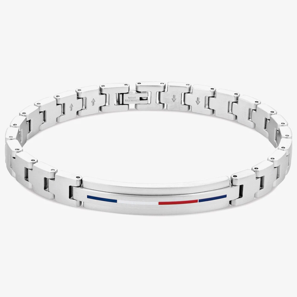 Tommy hilfiger silver bracelet sale