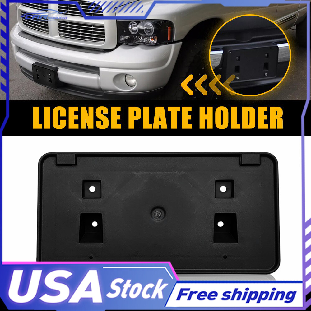 04-09 Dodge Ram 1500/2500/3500 ABS Front Bumper License Plate Mount