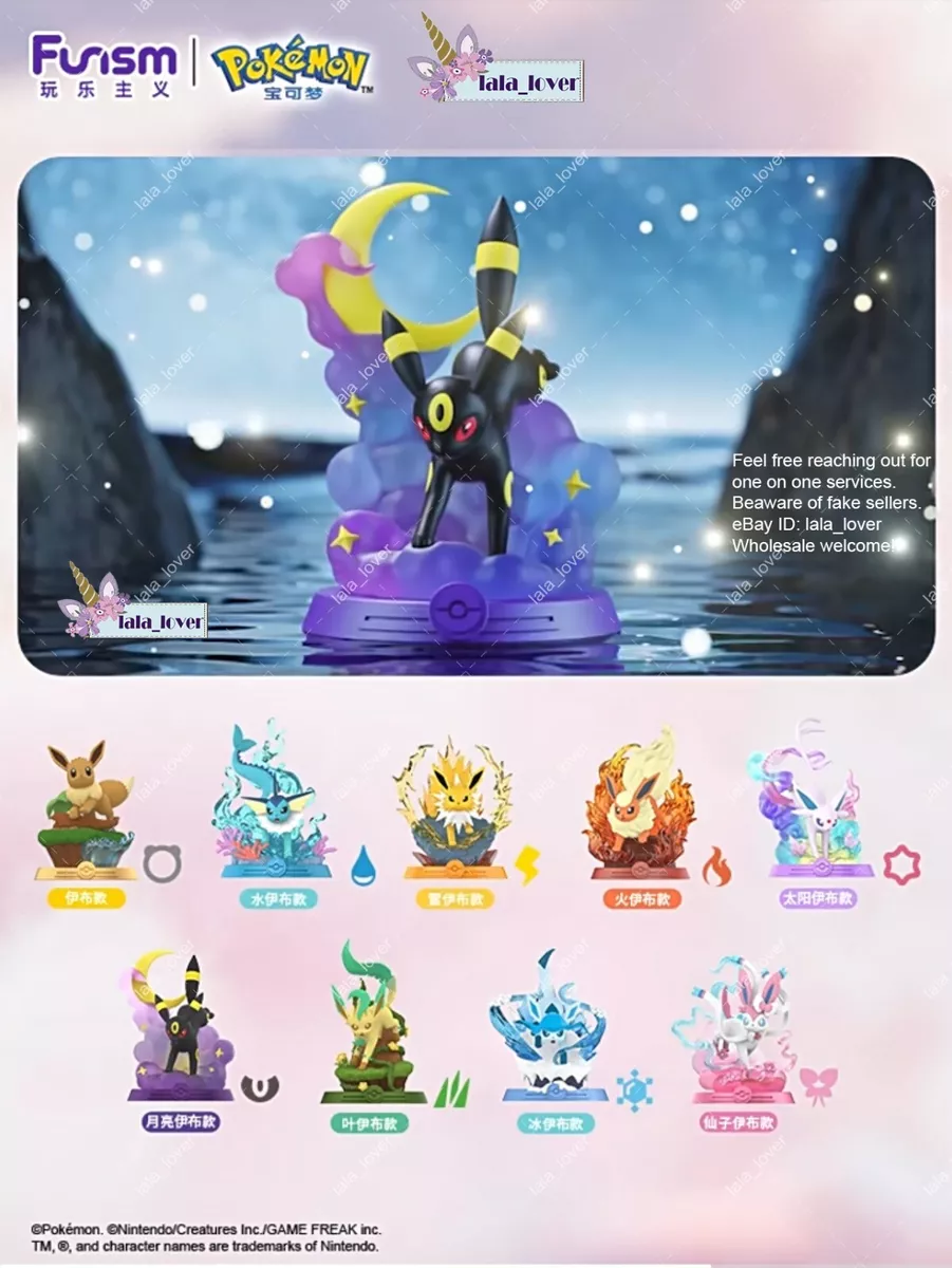 Funism Pokémon Eevee Evolution Case of 9 Blind Boxes Espeon Sylveon Umbreon