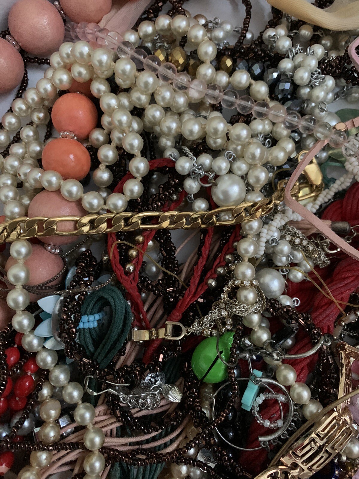 broken costume jewellery joblot Large Lot Some Nice Pieces eBay