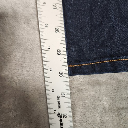 Judy Blue Jeans Women's 31X30 (Tag 11) Low Rise 8165 DK Reg Made in U.S.A. - Picture 4 of 14