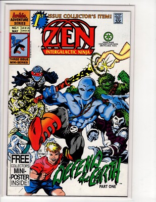 Zen Intergalactic Ninja #1,2,3 (LOT) ARCHIE Comics 1992