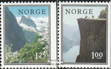 Norvège 726Dr-727Dr (édition complète) neuf 1976 Paysages
