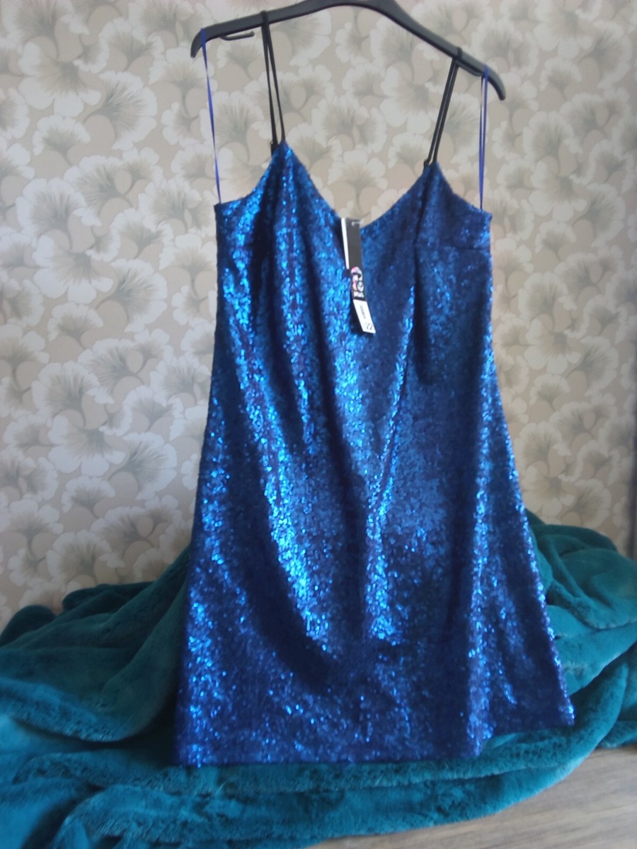 asda sequin dress Gold Sequin Wrap Front Mini Dress | Sale & Offers