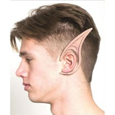Long Point Ears Cosplay Flexi Costume Accessory Long Demon Beige Flesh Color