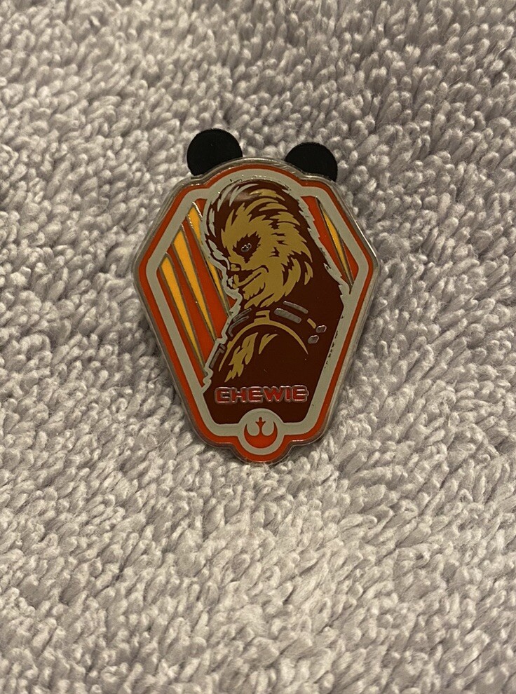 Disney Star Wars: The Force Awakens Chewie Badge Pin