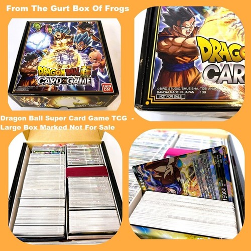 Dragon Ball Super Card Game TCG - Large Box Marked Not For Sale - ca. 1057