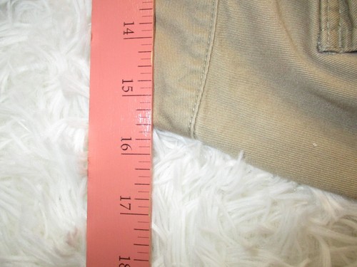 Ann Taylor Women's Size 8 Khaki Pants Solid Brown Chino Pants - Picture 13 of 14