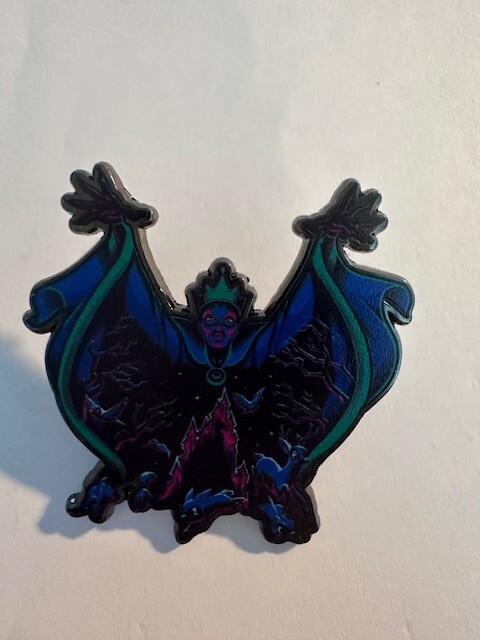 DS Evil Queen Neon Villains Snow White Colorful Disney Pin (D7)