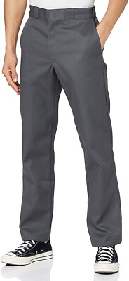 Dickies L93303 Mens Charcoal Original 874 Work Pants Size 38x32